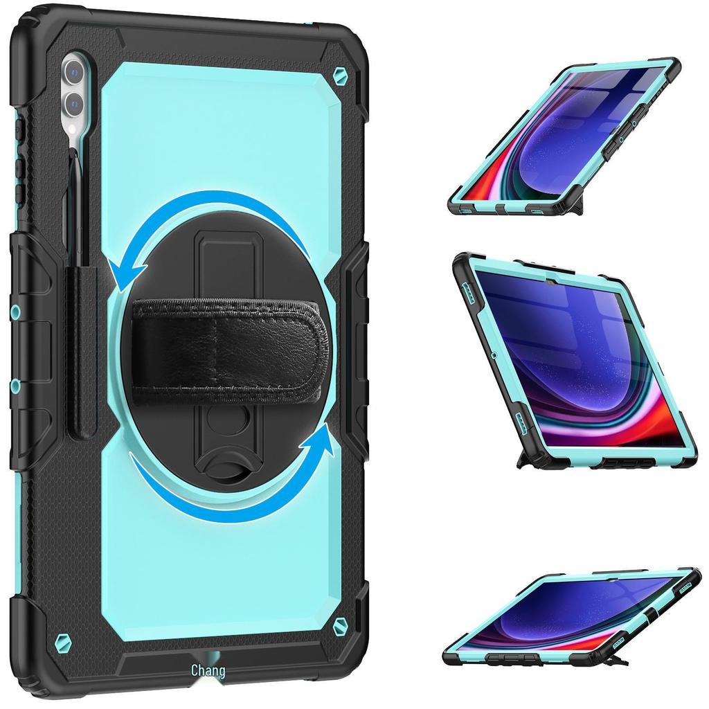 Samsung S9/S10 FE+/S8/S7 Plus/S11 Ultra Drop-proof Tablet Case with Wrist Strap