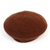 Universal Chemistry Wool Brown Overfit Beret Beret