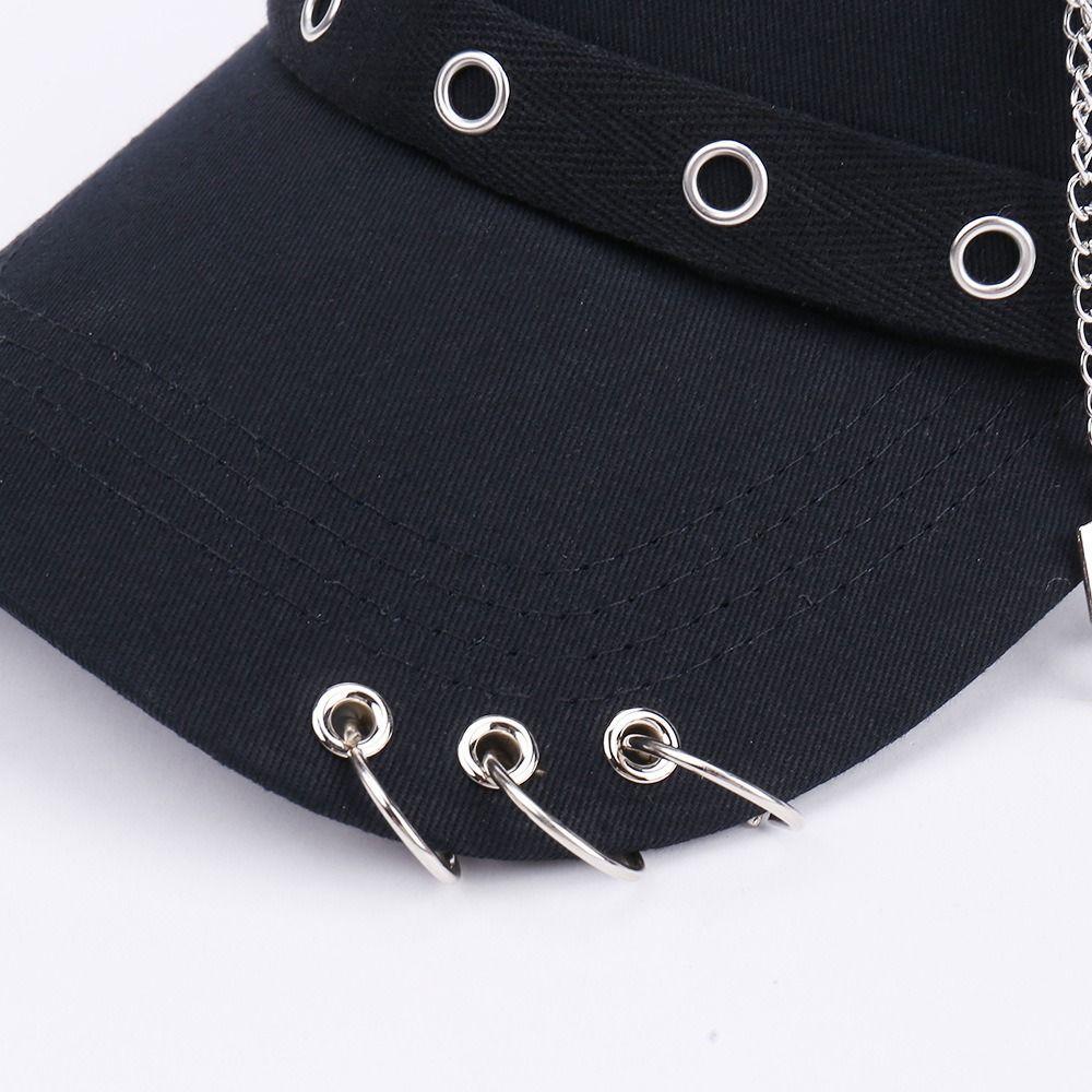 Pin Metallring Baseballmütze Niete Sonnenhut Süß Cool Sonnenschutzhut Mädchen