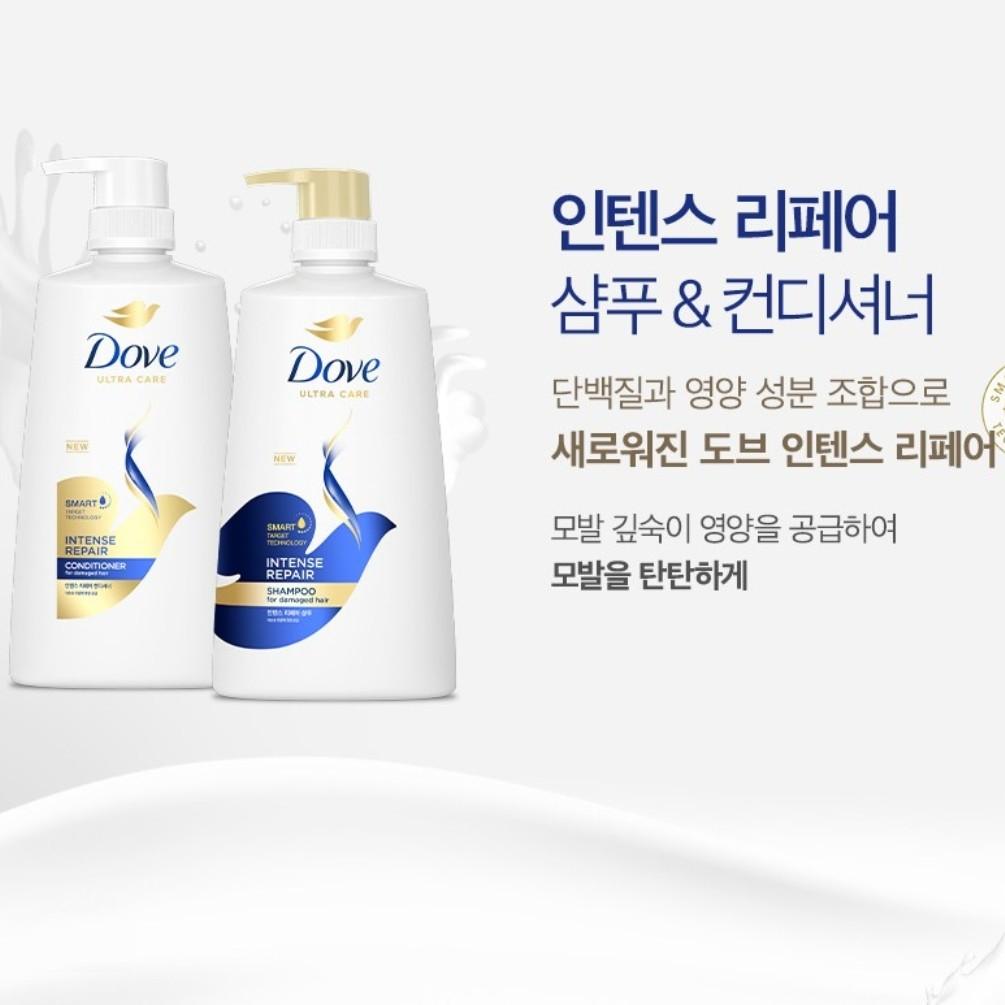 [Dove] Intense Repair Shampoo / Conditioner 680ml, Korean hair care