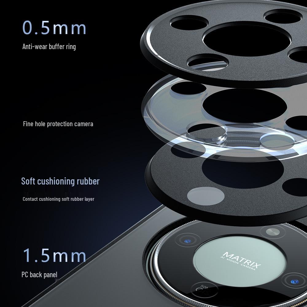 Przezroczyste Silikonowe Etui Ochronne Przeciwupadkowe do Telefonu Honor X9D