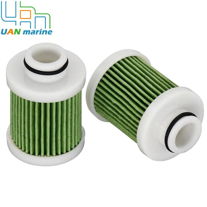 15412-92J00 2PCS Fuel Filter Element for Suzuki DF100A DF115A DF150A DF200A 4-stroke Outboard 1541292J00 UanMarine