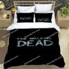 Poster The Walking Dead Sheets Quilt Covers Bedding Dormitory Sheets Bedding Set Soft Warm Bedding Set