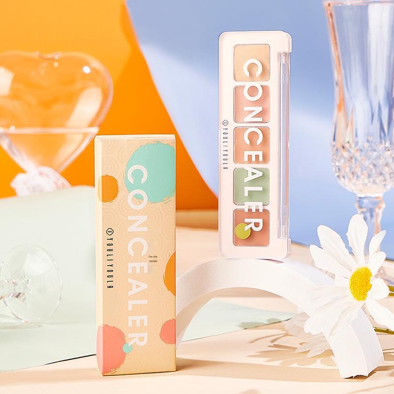 

Юли Юла Пятицветный консилер: маскирует акне, пятна и темные круги под глазами; увлажняющий, стойкий, хорошо ложится, контурирующий.