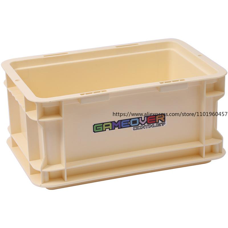 Industrial-Style Stackable Storage Box Desktop Clutter Organizing Tool Picnic And Camping Storage Box
