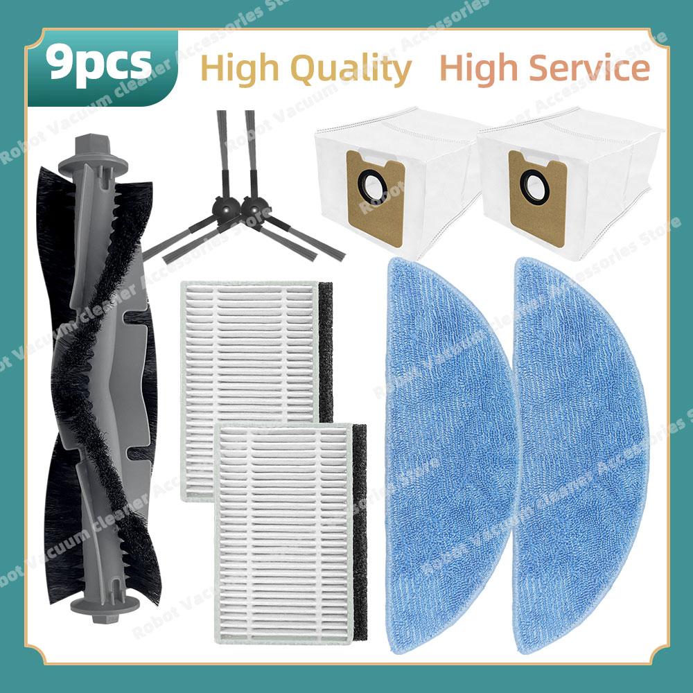 Compatible For ( ECOVACS YEEDI Y1 PLUS / Y1 PRO PLUS ) Parts Main Side Brush Hepa Filter Mop Cloth Dust Bag Accessories