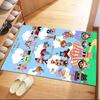 Digital Circus Floor Mat Perfect for Living Rooms Kitchen Game Room Outdoor Antislip Carpet Anime Office Decor Perfect Gift for Women/Men