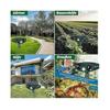 Outdoor Solar-Powered Ultrasonic Animal Repeller Deterrent - Multi-Purpose for Gardens Against Dogs, Cats, Birds & Foxes Motion Repelling