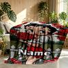 Custom Name Personalized Betty Boop Print Blanket, Home Decor, Bedroom, Sofa, Camping, Couch, Gifts for Birthday Christmas