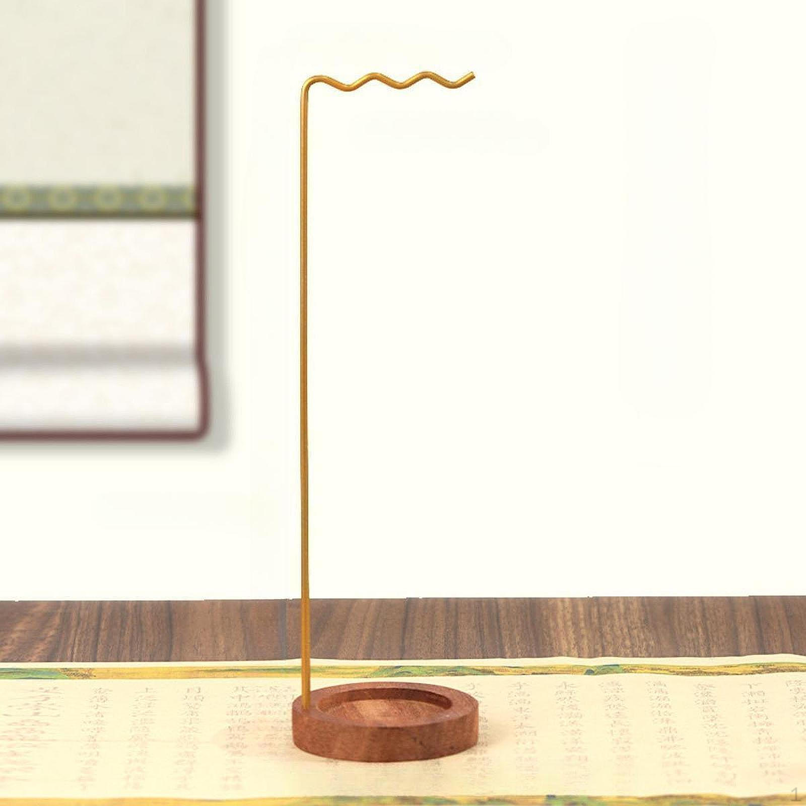 

Подставка для колокольчика ветра ,Поддержка ,Декоративная ,Подвеска для китайской кисти для письма ,Держатель для каллиграфического пера для золотой