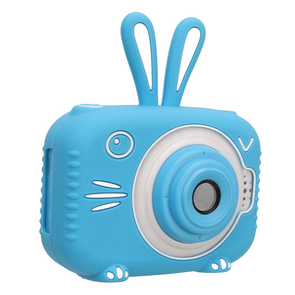 1080P Kids Digital Camera Children Camera with 2 Inch Screen for Girls Boys Toy Gift H2 Blue Rabbit