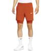 New Nike Dri FIT Tennis Shorts Casual Shorts Men's Rusty FD5285-811