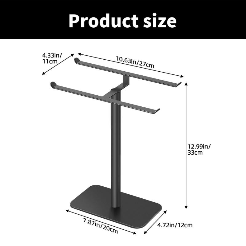 Elegant Necklace Holder Stainless Steel Jewelry Display Rack Necklace Display Equipment Stainless Steel Jewelry Stand