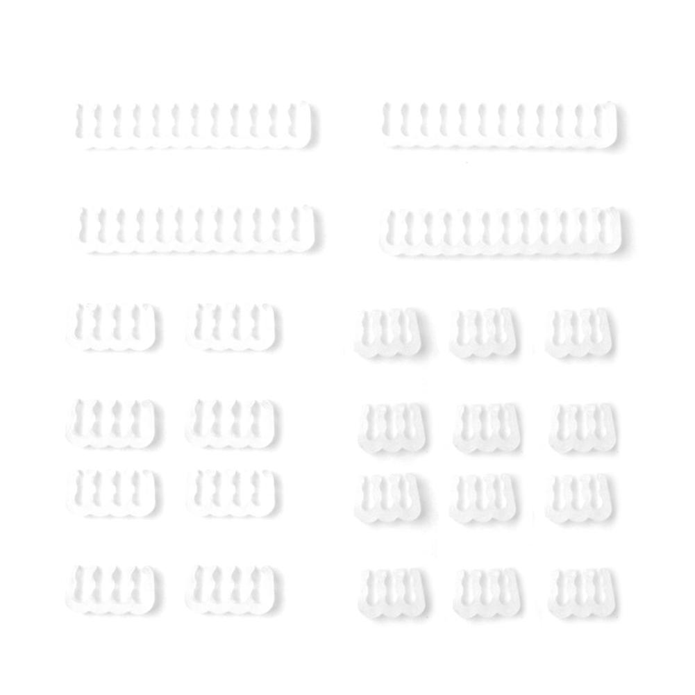 24PCS/Lot PC Cable Comb Motherboard 6/8/24Pin Cable Comb Computer Wire Management Clamp PC Power Wires Clip