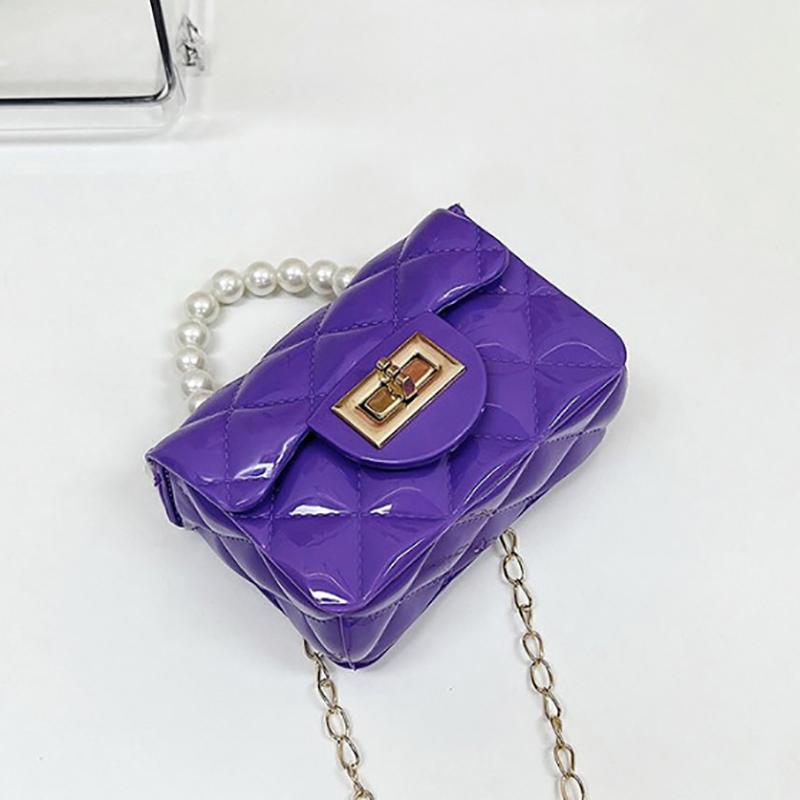 Cross-Border Super  Jelly Portable Mini Children'S Cute Small Shoulder Bag