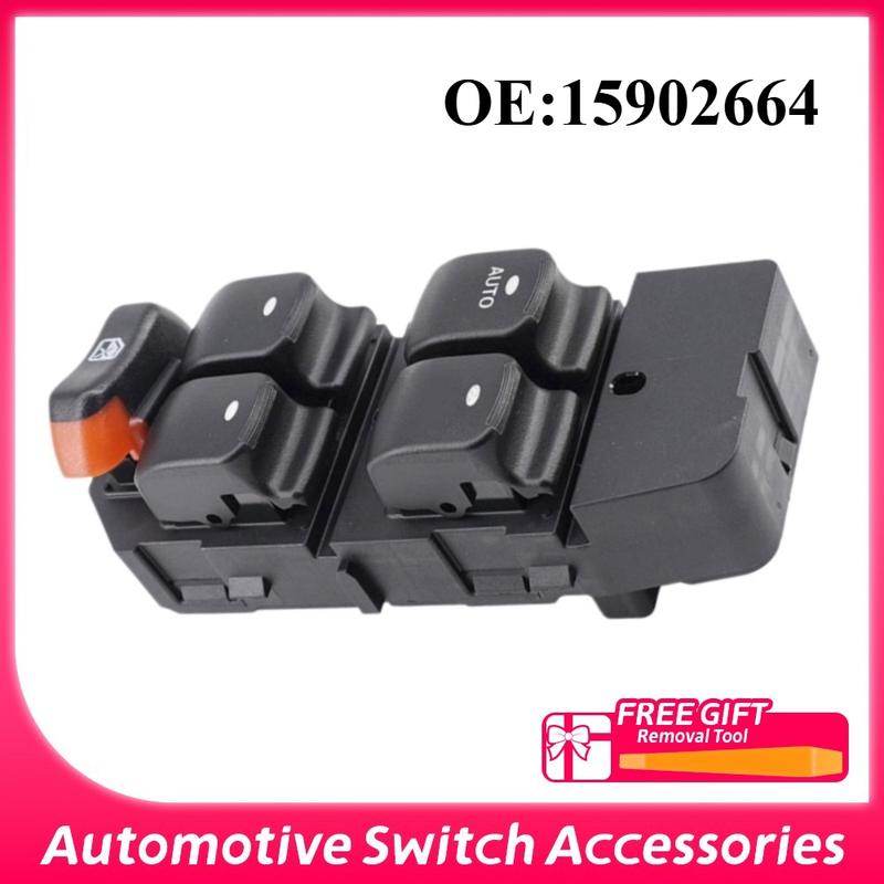 15902664 For Chevrolet Malibu MK7 Sedan 2008-2012 Electric Power Window Lifter Master Control Switch Button 7+5P