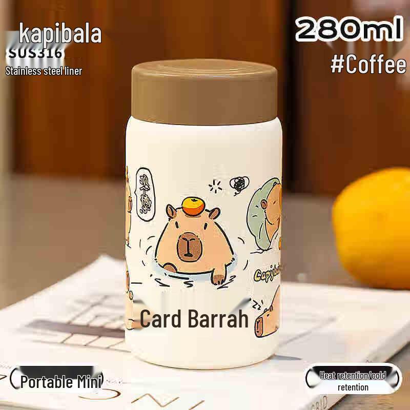 Dilebaer Portable Insulated Water Bottle 280ML