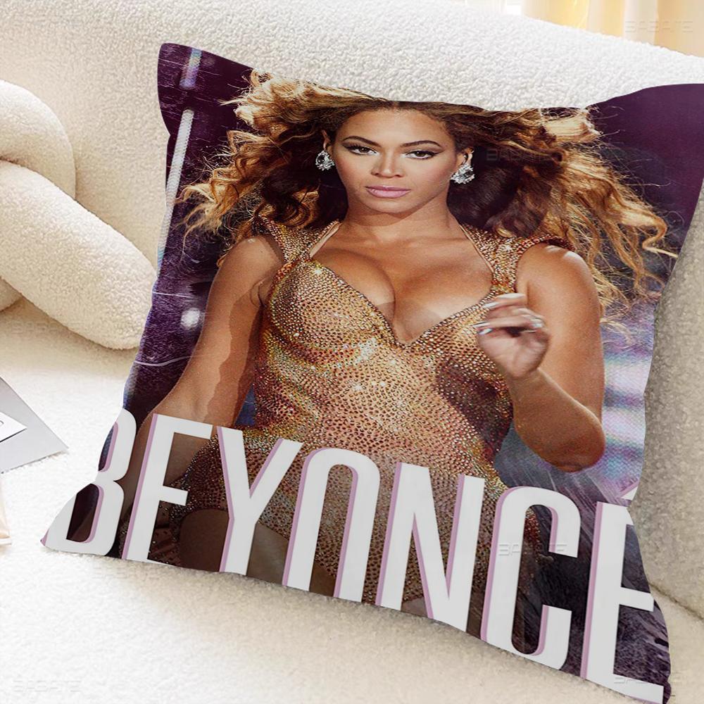 Retro B-Beyonce Singer Cushion Cover Decorative Pillow Sofa Home Decor Case Pillow Cases