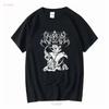 SETHERIAL Death Triumphant T Shirt Black Fullsize S 5XL Vintage Washed Streetwear Fashion Homme Unisex Stretched