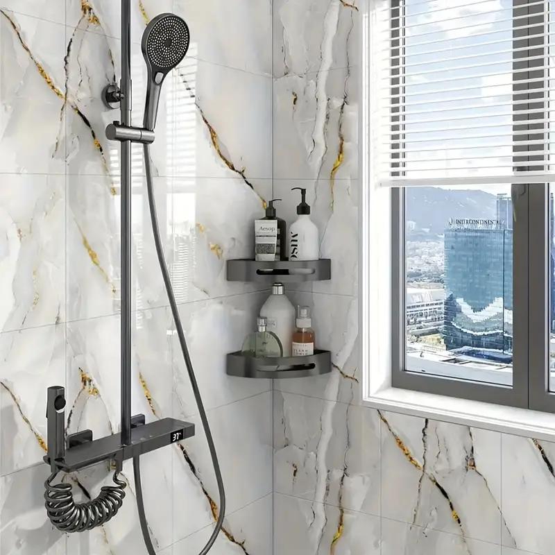 10-40PCS Marble Style Self-adhesive Floor Stickers Thickened Wear-resistant PVC Flooring Mats for Household Use Easy To Install