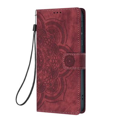 Kožené peněženkové pouzdro s klopou pro Xiaomi Redmi 12 13 13C 14C A3 Note 11 11S 12 13 14 Pro 4G 5G Kryt telefonu Mandala Květ 5 barev