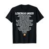 LeberkSe Our Prayer Funny T Shirt Black S Vintage Washed Stretched Slightly Graphic Soft Unisex Versatile Casual Homme