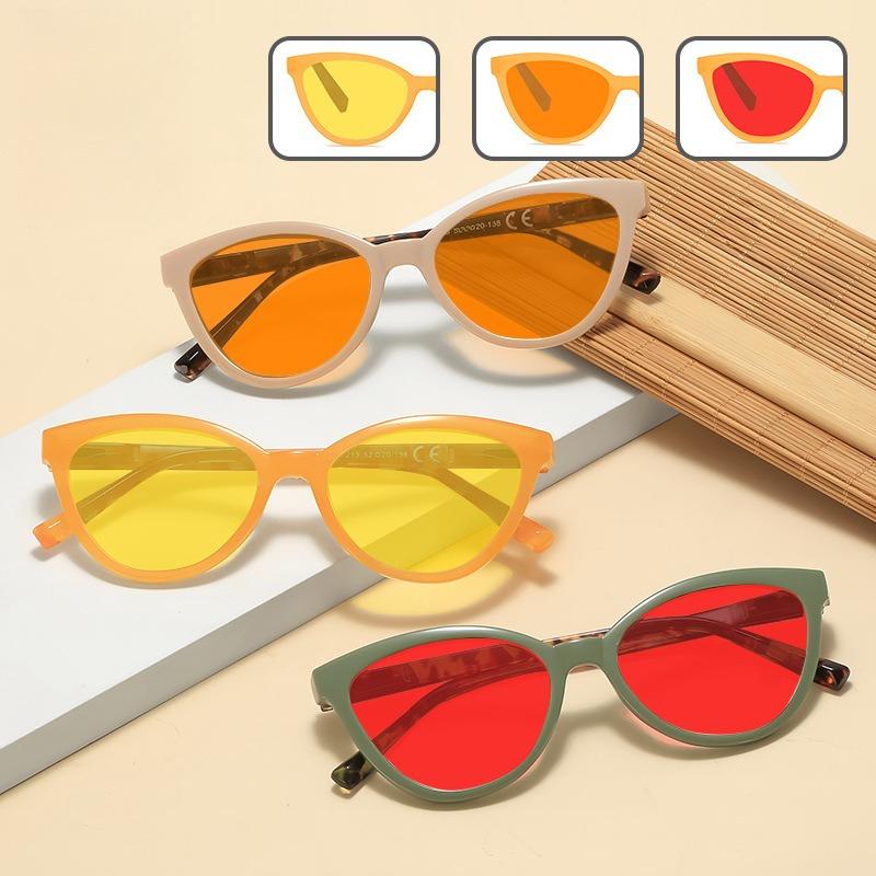 Cat's Eye Anti Blue Light Glasses Stylish Unisex Gaming Eyewear for Computer Night Vision Eye Protection