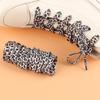1pair Sports Shoelaces for Men and Women Canvas Shoe Rope Sports Small White Shoes Black Color Shoelaces Flat Leopard Print