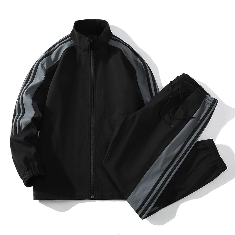 Sports Suits Men's Spring and Autumn New Trendy Casual Teenager Work Pants Suit Men's Large Size Suit