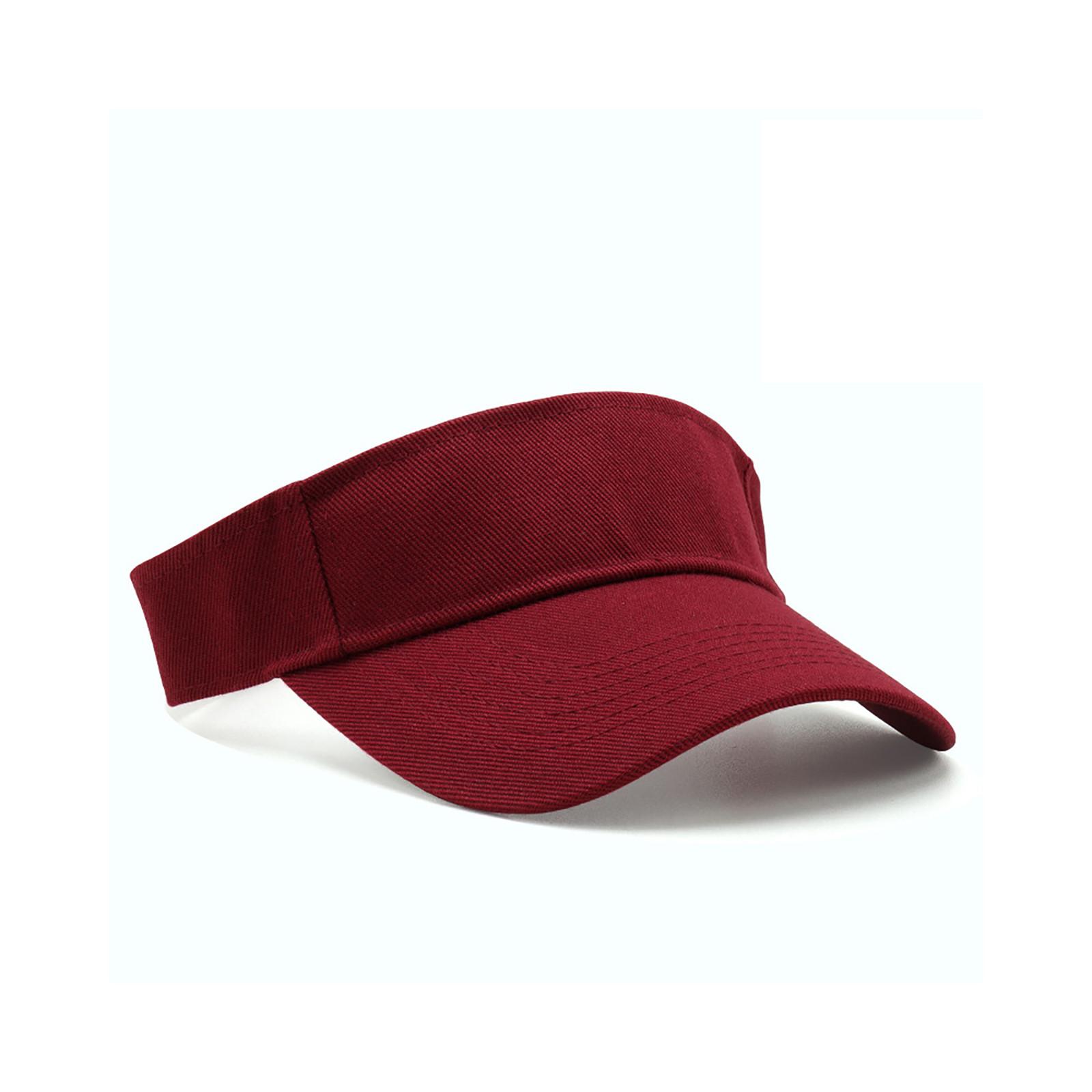 

Customization - Personalized Sunscreen Ceiling Baseball Hat Sunshade Hat One Size винный