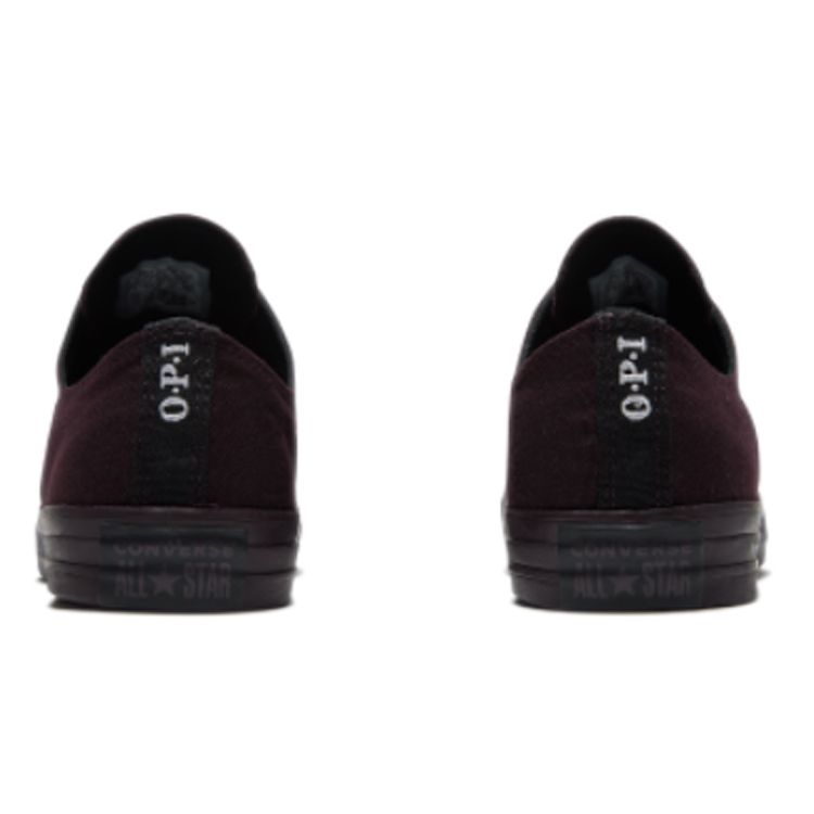 Converse OPI X  Chuck Taylor All Star Low Comfortable Simple Low-Top Canvas Shoes Unisex Sneakers Deep-Purple 165731C