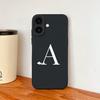 Simple Case For iPhone 17 Pro Max / iPhone Air Heart Letters Phone Cover For iPhone17 Camera Protection Anti Drop Soft Funda