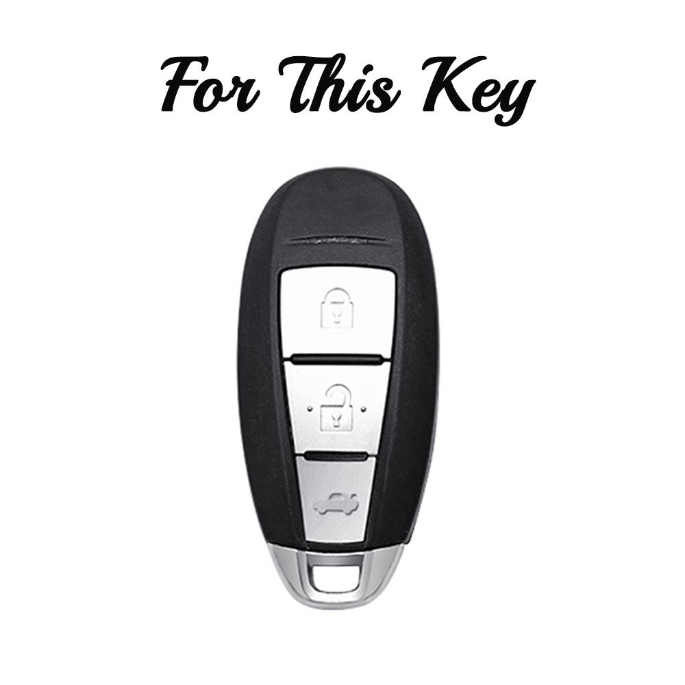 2 3 Button TPU Key Fob Cover Case Shell Set Protect Skin Holder for SUZUKI Swift Sport SX4 SCORSS Grand Vitara Keyless Remote