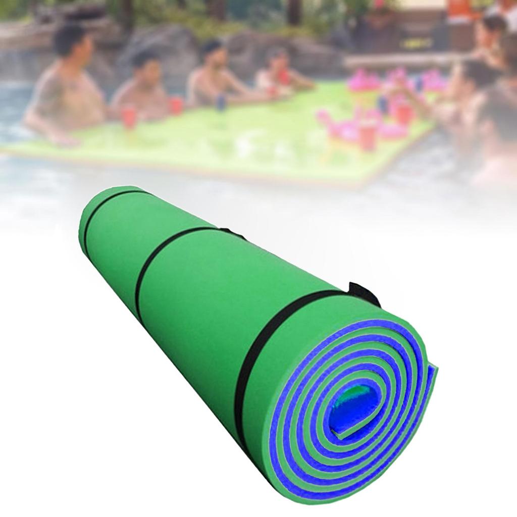 Wasser-Schwimmmatte, Schwimmmatratze See Strand Schwimm-Pool Floß Unsinkbar Spiel