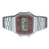 Casio Vintage Digital Armbånd i Rustfritt Stål Kvarts A168WA-5A Herreklokke
