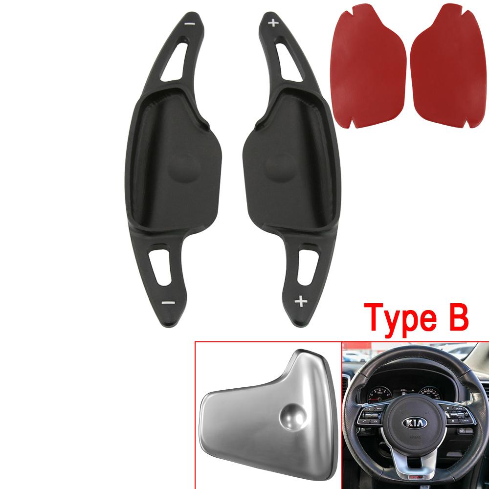 

Shifter Paddle For KIA Sportage GT-Line Hybrid 2015 2016 2017 2018 2019 2020 2021 2022 Car Steering Wheel DSG Extension Stickers