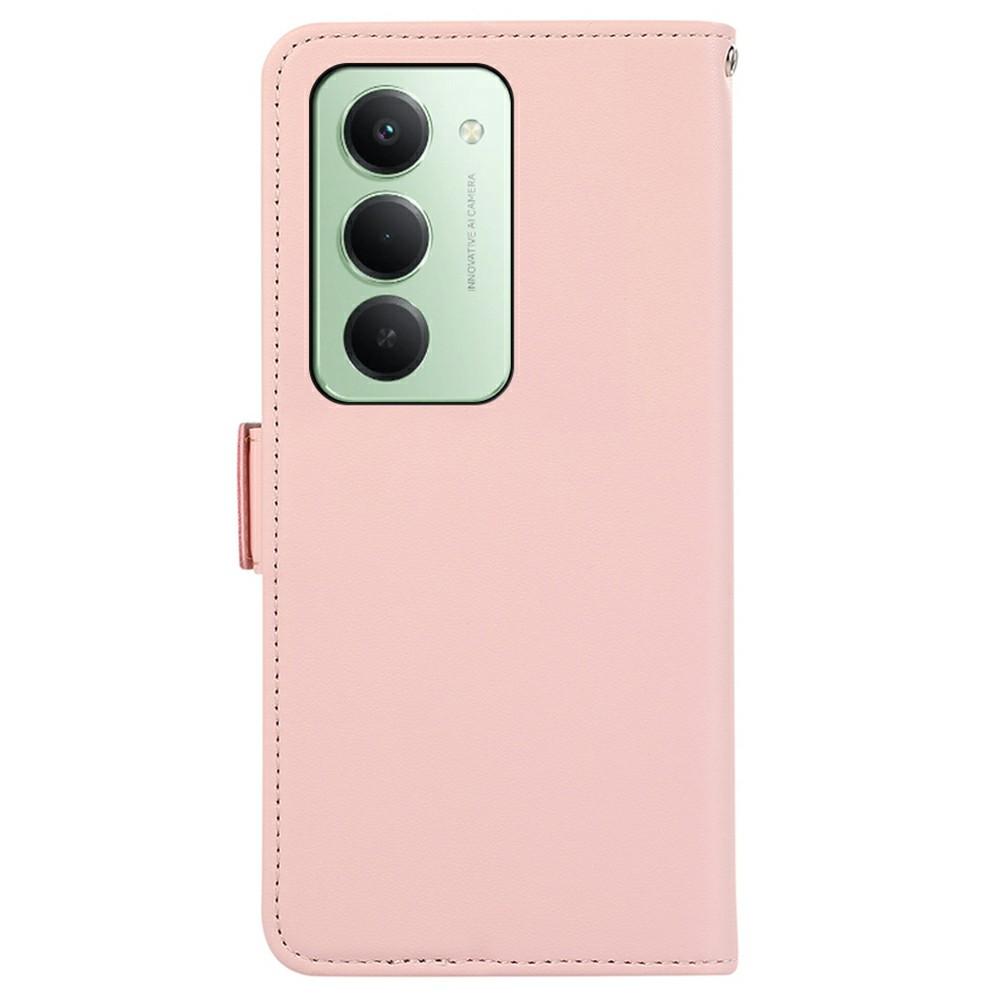 For Xiaomi Redmi 15 4G (EU) (171mm) Case Leather Phone Cover with RFID Blocking Wallet