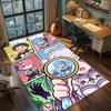 Large Area Floor Mat Rug "ReZero" Non Slip Washable Carpet Bedroom Gamer Room Decor—kwq81