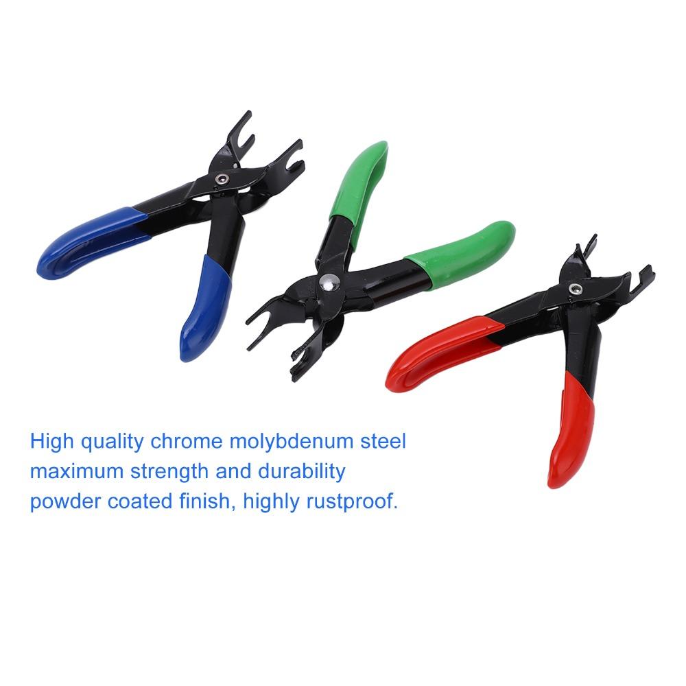 3PCS Anti-Slip Handles Fuel Line Removal Pliers  Detach Quick Couplings When Replacing Fuel Filters