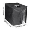 Outdoor Water Tank Cover UV Resistant Reusable Rain Barrel Shield With Zipper Rainwater Tank Cover For Yard Backyard Lawn