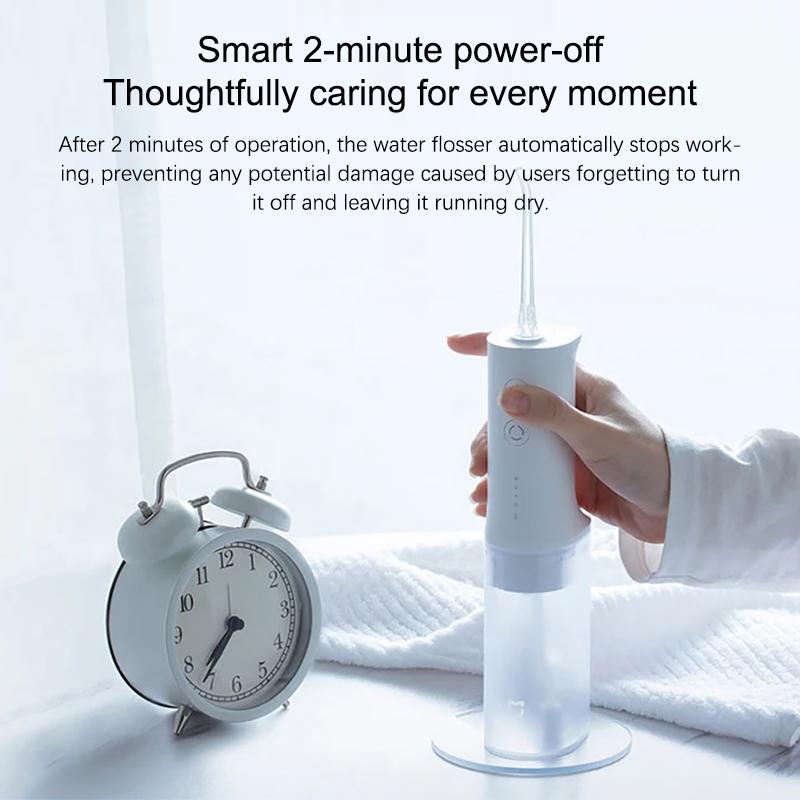 MEO701 Portable Oral Irrigator Dental Teeth Whitening Flosser Bucal Tooth Cleaner Waterpulse Water Thread for Teeth