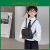 Vintage Style Unisex Kids Backpack Retro Design Breathable Pu Material Everyday Use