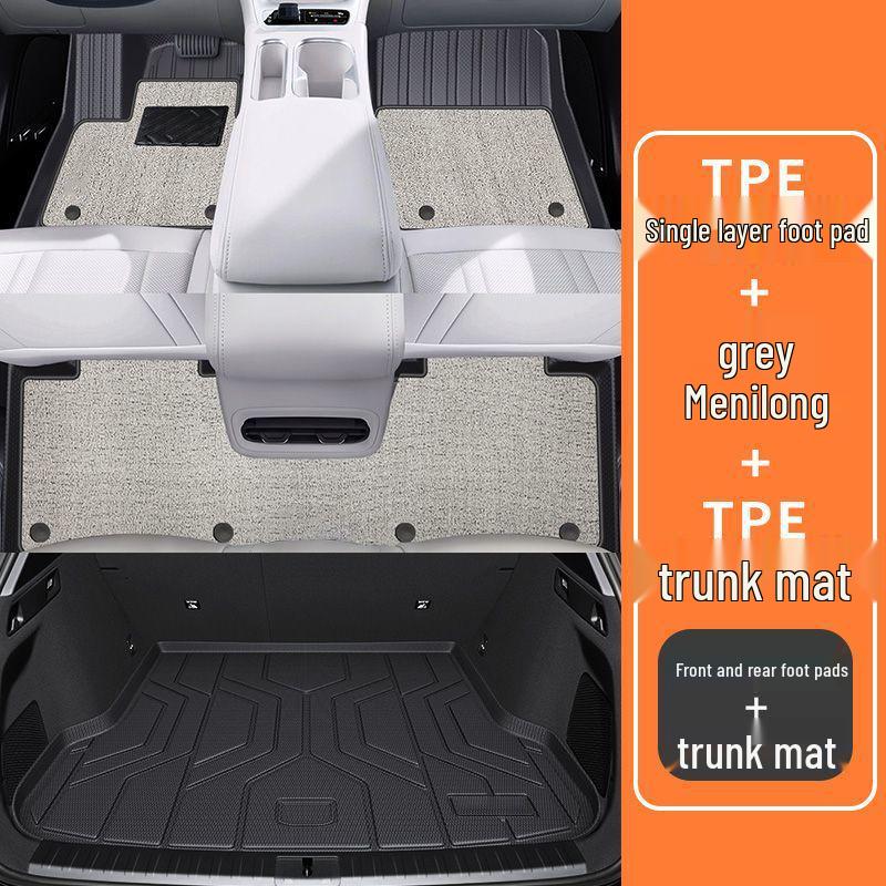 Geely Xingyuan TPE Youth Edition Floor Mats & Dream Carpet Trunk Mat Set - Full Coverage for 26 Models