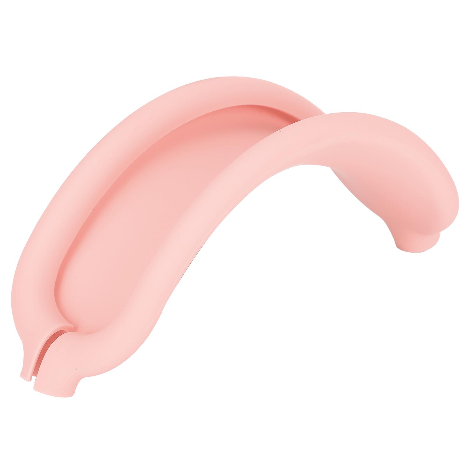 

Headband Cover Washable Soft Comfort Silicone Headphone Protector for IOS Earbuds MaxLight Pink
