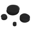 400pcs Flower Pot Grid Pad PP Breathable Drainage Round Bottom Grid Mat Prevent Soil Loss for