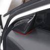 For Mazda CX-5 CX5 CX 5 2017 2018  Carbon Fiber Car Front Door Window Inner Triangle A Colum Cover Stickers Trim