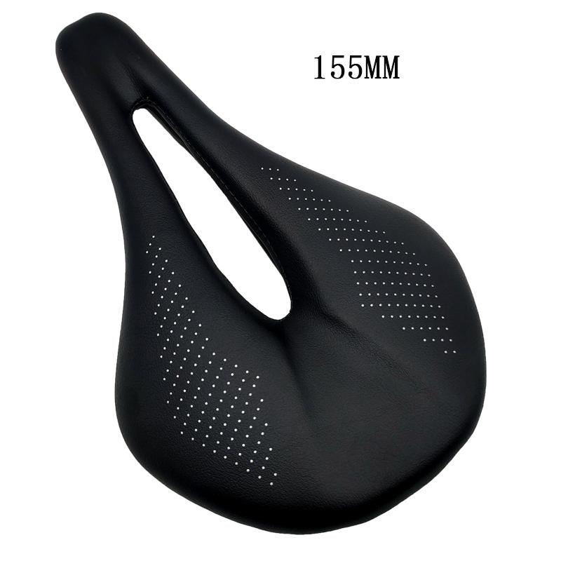 2024NEW Pu+carbon Fiber Saddle Road Mtb Mountain Bike Bicycle Saddle for Man Cycling Saddle Trail Comfort Races Seat Red White
