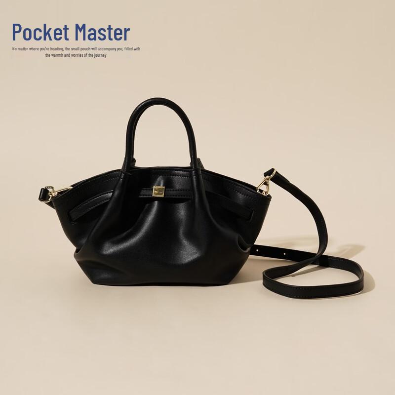 Dámská taška přes rameno na knedlíčky z pravé kůže