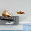 Bull Sculpture Home Decor Tabletop Decoration Crafts Ox Abstract Statue Cattle Figurine Joseph Resin
