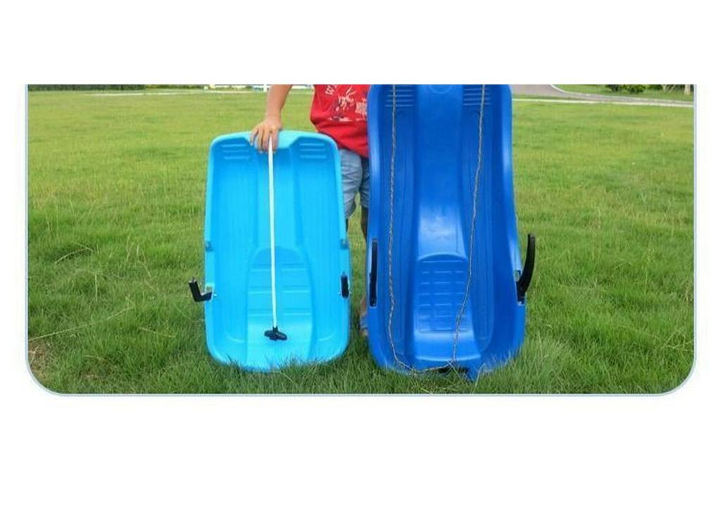 Durable Snowboard for Adults & Kids - Multi-Use Sled, Skateboard, and Sandboard with Cushion and Brake